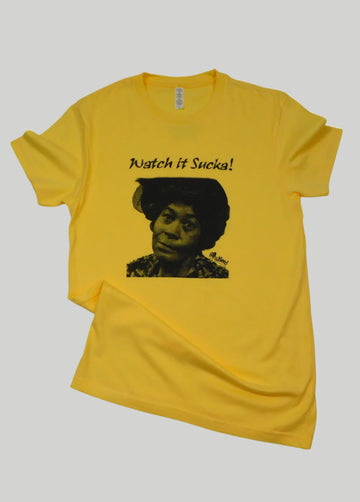 Watch It Suckah T-Shirt - Bold Black Culture Streetwear | SoulSeed Apparel