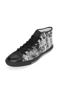 Power to the People All-Stars black hi-top sneakers by Soul Seed Apparel