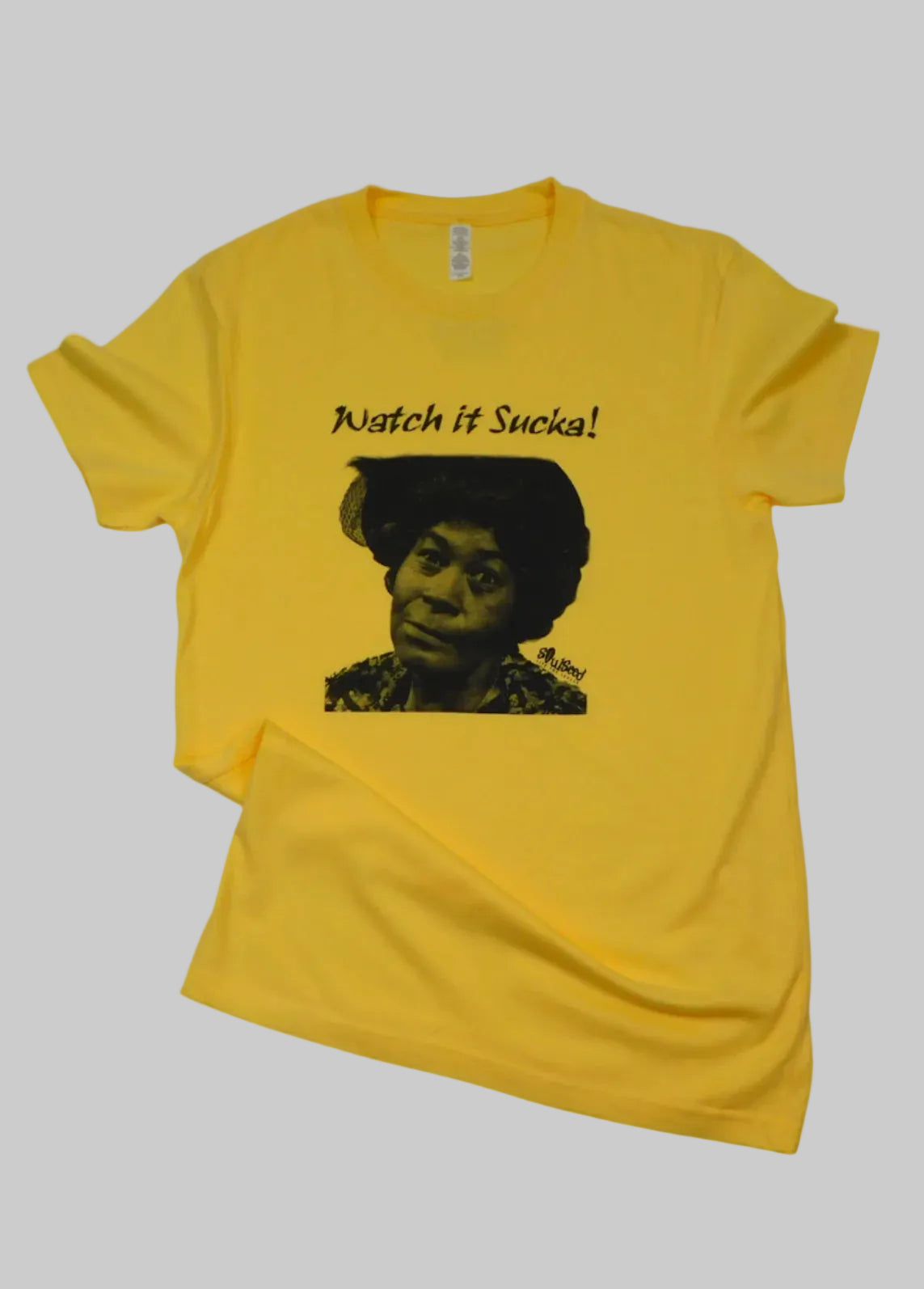 Watch it Sucka T-Shirt - Sanford and Son - Aunt Esther – SoulSeed