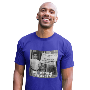 Michael Evans T-Shirt | First Woke Person on TV | Soulseed Apparel