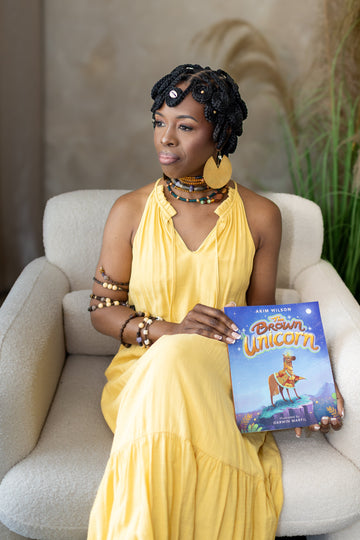 The Brown Unicorn Book & Coloring Book | Anti-Colorism Children's Books | Black Kids Self-Love Stories