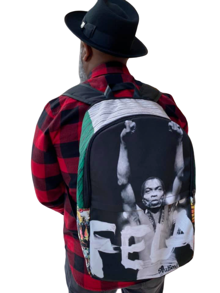 Fela Kuti Backpack| Black History Backpack