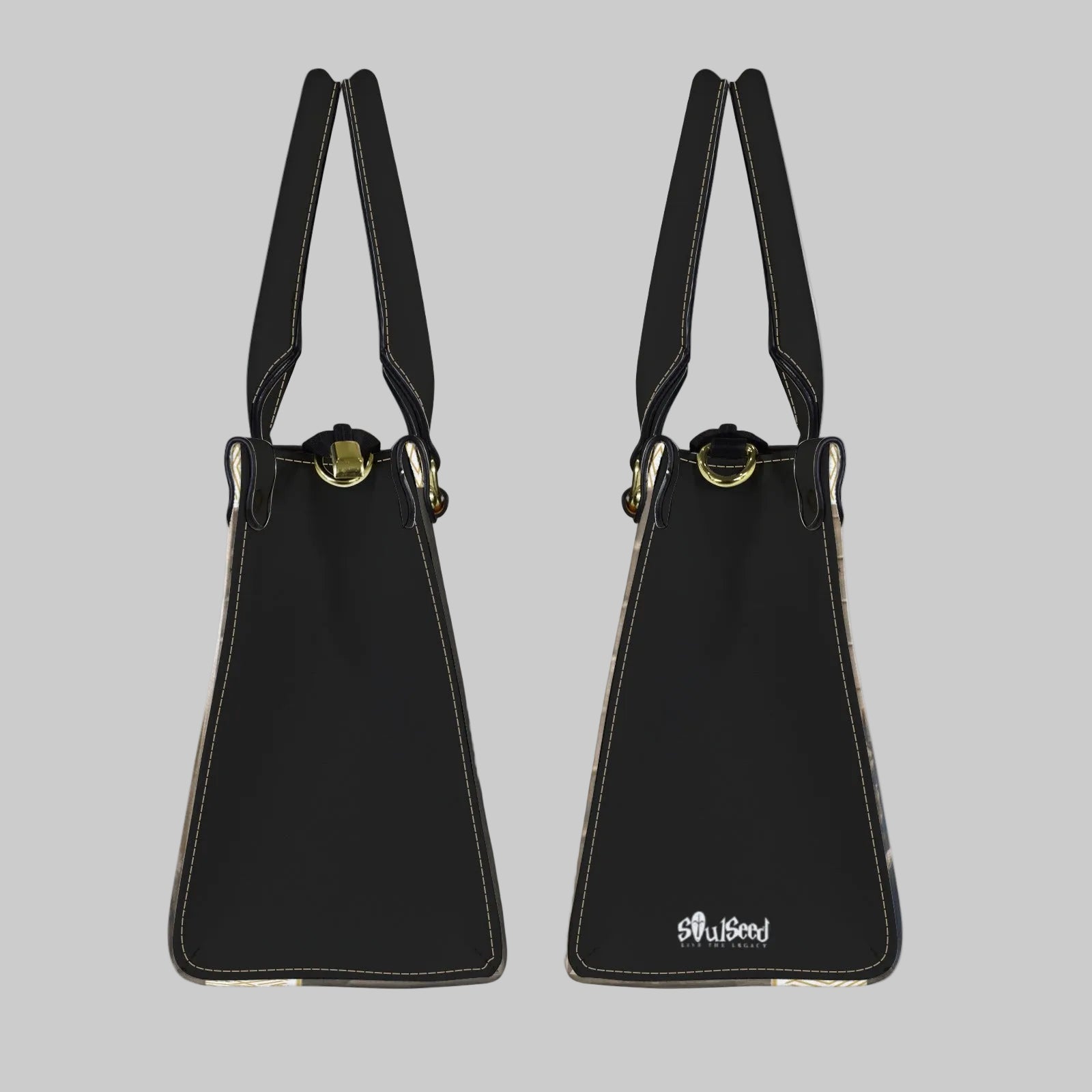 Black Wall Street Handbag, sideview