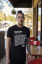 Load image into Gallery viewer, Definition of a Black Man T-Shirt