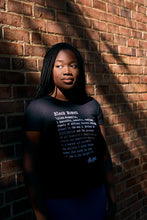 Load image into Gallery viewer, Definition of a Black Woman T-Shirt