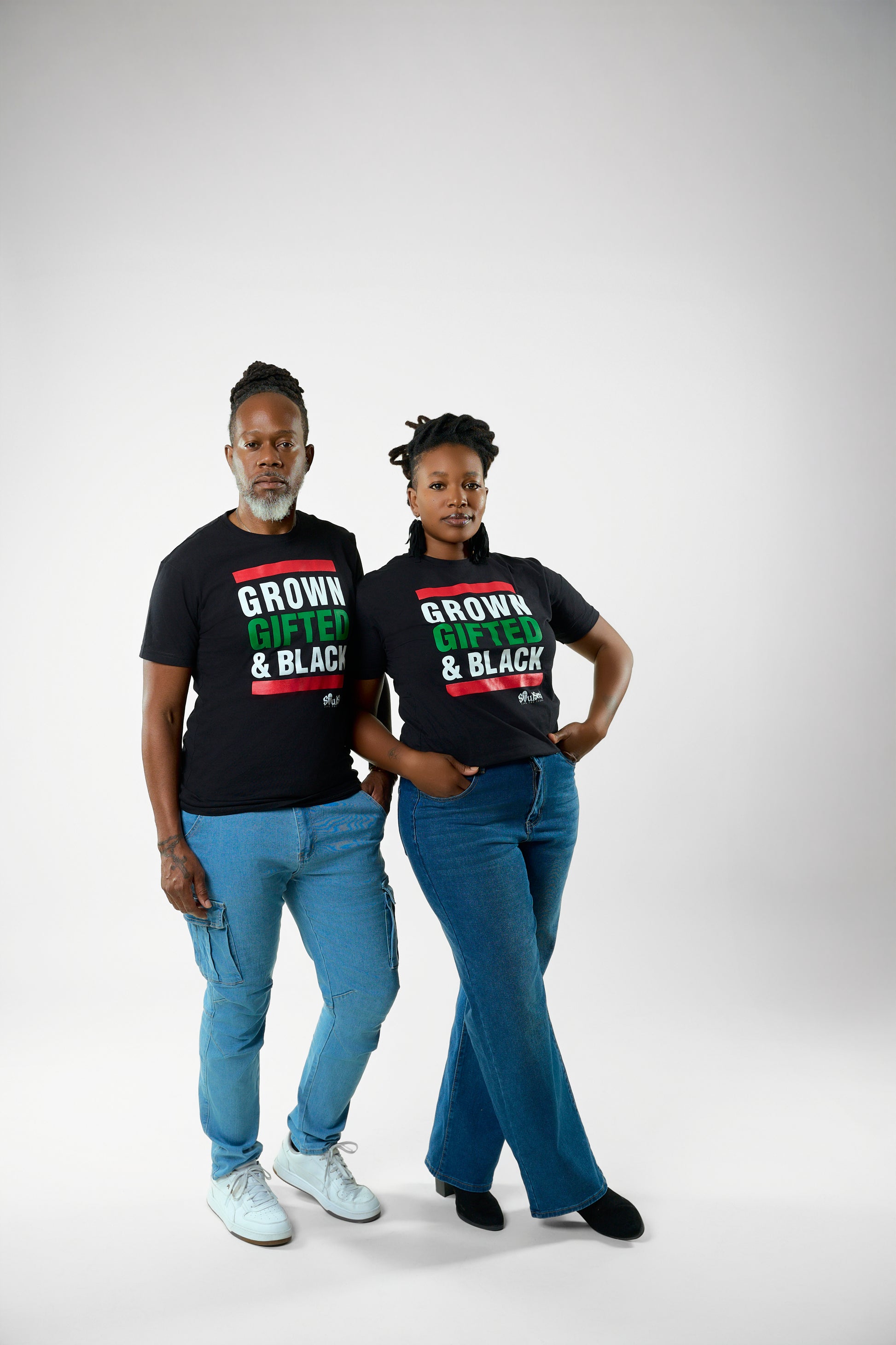 Grown Gifted and Black unisex t-shirt inspired by Nina Simone - African American adult empowerment apparel by SoulSeed