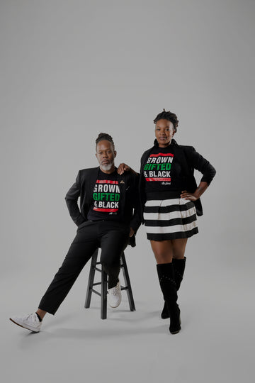 Grown Gifted and Black T-Shirt - SoulSeed Apparel