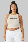 Higher Self Crop Tank Top, San Mar Model 