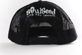 Higher Self Trcker hat Black, Back logo