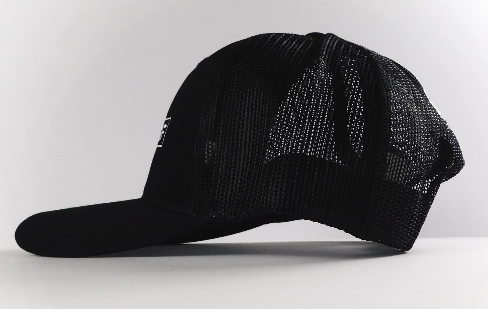 Higher Self Trucker Hat Black - Side 