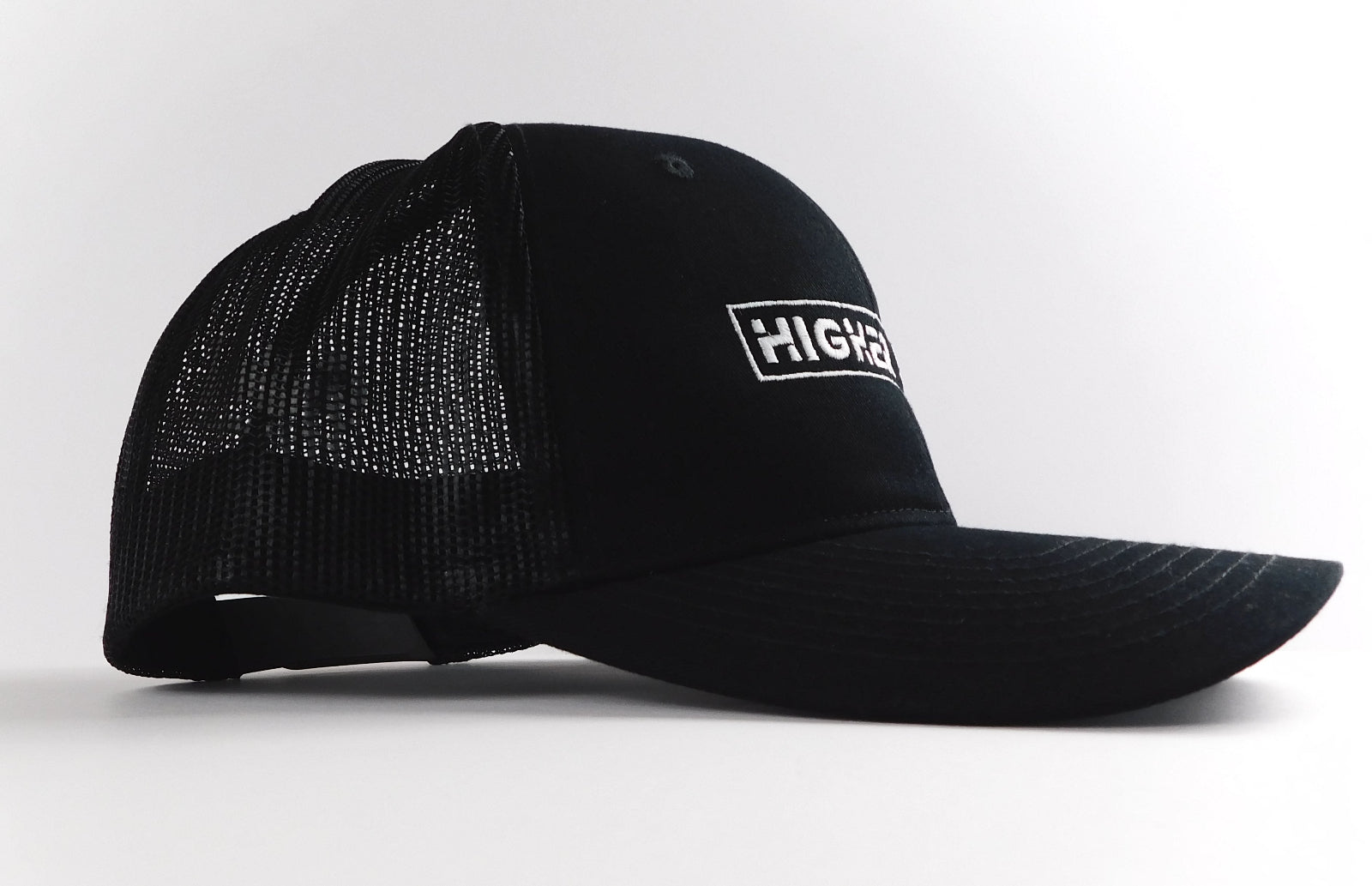 Higher Self Trucker Hat Black, Side 