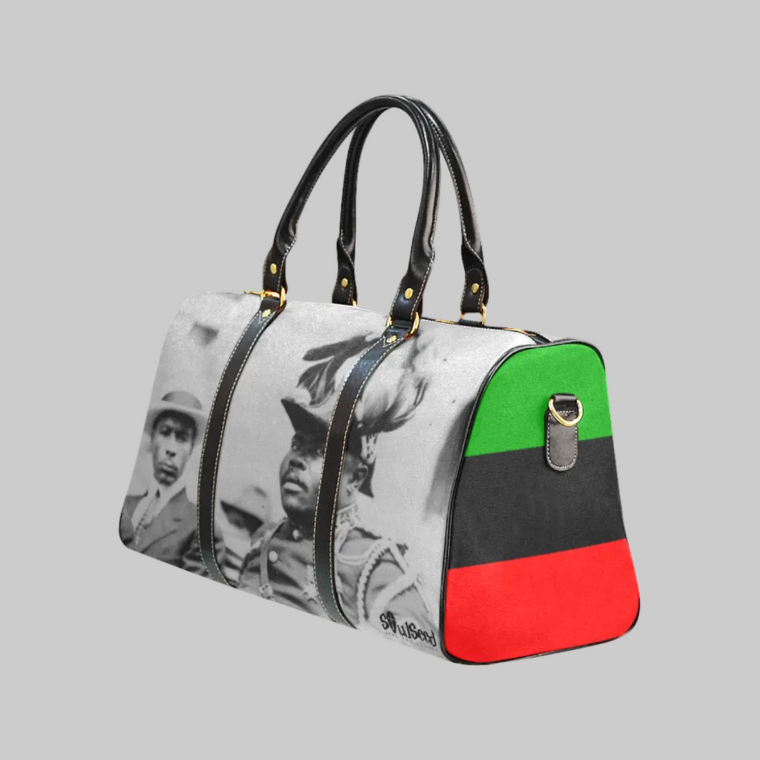 Marcus Garvey Travel Bag, RBG Side 