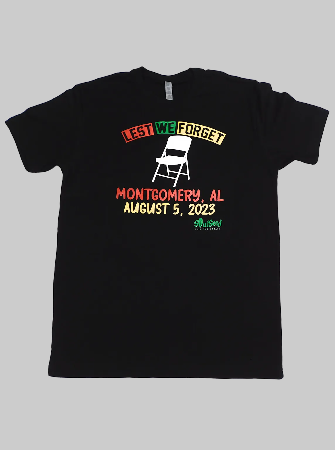 Montgomery Brawl T-Shirt, Flat lay 