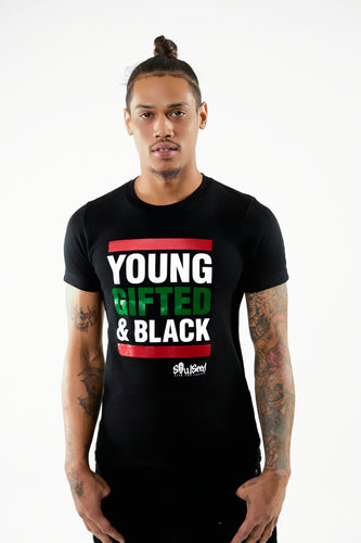 Young Gifted and Black Adult T-Shirt