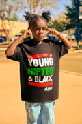 Young Gifted and Black Youth Tee, Model 2 