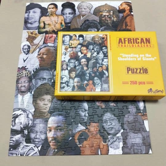Black History Puzzle -  African American Puzzle - African Trailblazers