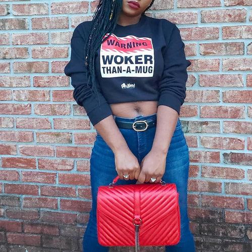 woker-than-a-mug-sweatshirt | black owned apparel