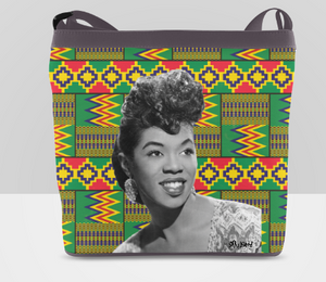 Sarah Vaughn Handbag - Crossbody - Vintage Black Woman Bags