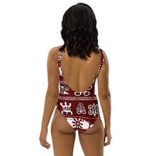 Load image into Gallery viewer, Adinkra One-Piece Swimsuit