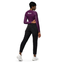 Load image into Gallery viewer, Know Thyself Recycled long-sleeve crop top