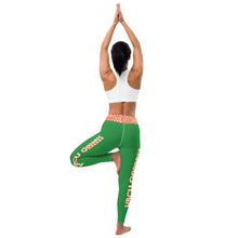 Load image into Gallery viewer, FAMU Inspired HBCU Goddess Yoga Leggings