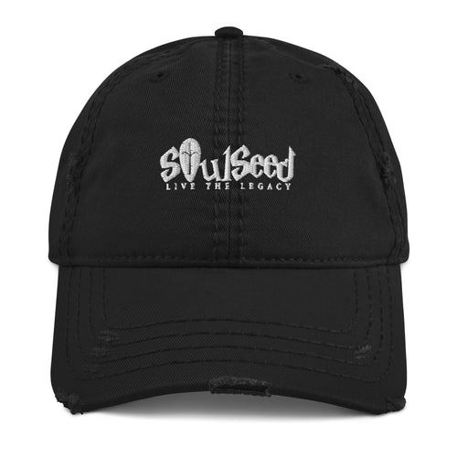 Brand Distressed Dad Hat