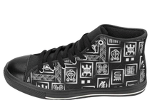 Load image into Gallery viewer, Adinkra Hi-Tops | African Fashion | Soulseed Apparel