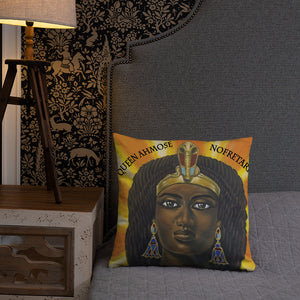 Queen Ahmose Nofretari Pillow