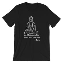 Load image into Gallery viewer, Spiritual Being having a very black experience T-Shirt