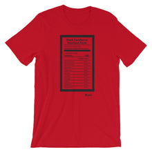 Load image into Gallery viewer, Black Excellence Nutrition Facts T-Shirt