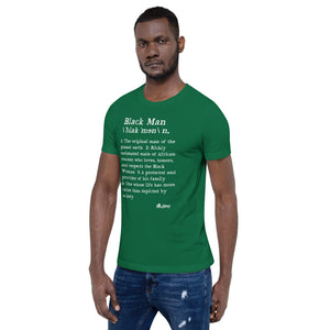 Definition of a Black Man T-Shirt