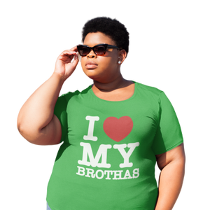 i love my brothas t-shirt| black women that love black men| soulseed apparel