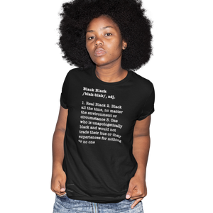 Black Black T-Shirt | Conscious Tees 