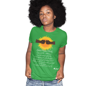 africans power activate t-shirt _green