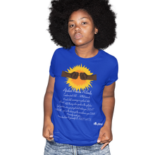 Load image into Gallery viewer, africans power activate t-shirt_blue