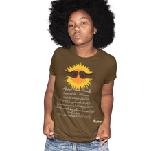 Load image into Gallery viewer, africans power activate t-shirt_brown