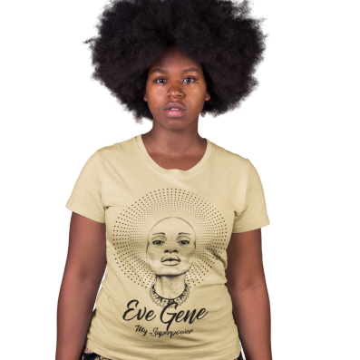 Eve GeneT-Shirt| Black Woman is God| Soulseed Apparel