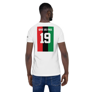 Juneteenth Unisex t-shirt